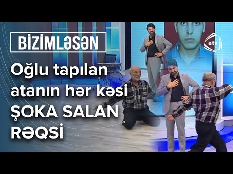 Oğlunun tapıldığını eşidən ata, sevincdən RƏQS ETDİ - Bizimləsən