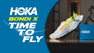 Hoka Bondi X | Max Cushion with Carbon Fiber Plate. screenshot 1