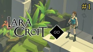 لارا كروفت غو لعبه أسطورية ‍️#1 |  Lara Croft Go