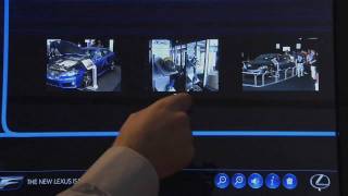 Fingertapps multi touch Lexus HD video screenshot 3