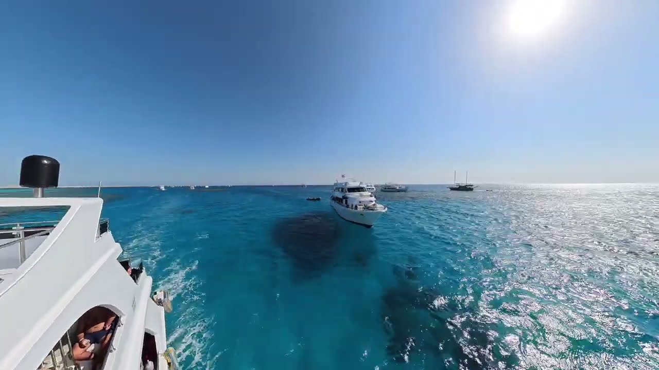 Insta360 X5 Timeshift through White Island,Sharm El Sheikh,Egypt