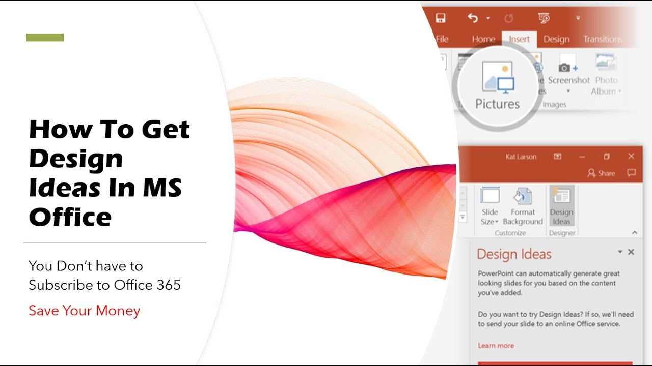How to Use PowerPoint Design Ideas and How to Implement Them