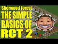 How To Complete Sherwood Forest Rollercoaster Tycoon 2 | Learning The Basic Fundamentals
