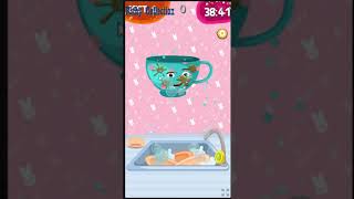 Baby Girl Dress Up Dish Washing Games screenshot 4