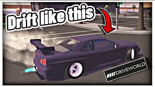 How to drift in Drive World \/ Easiest Way