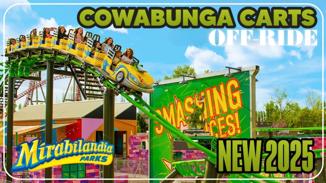 Cowabunga Carts (Off-Ride) | Mirabilandia 2025