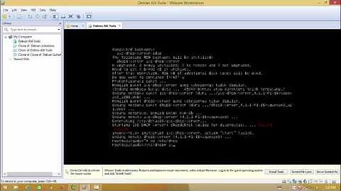 Tutorial Setting DHCP Server Debian 6 Di VMware