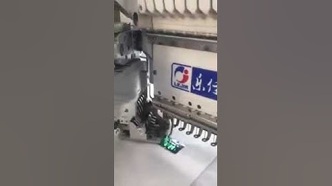 Lejia embroidery machine with 8 color sequin device