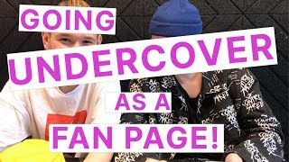 Marcus&Martinus - We're going UNDERCOVER as a fan account!!