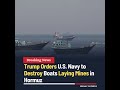 Trump Orders U.S. Navy to "Shoot &amp; Kill" #trump #navy #usmilitary #defense #news #shorts