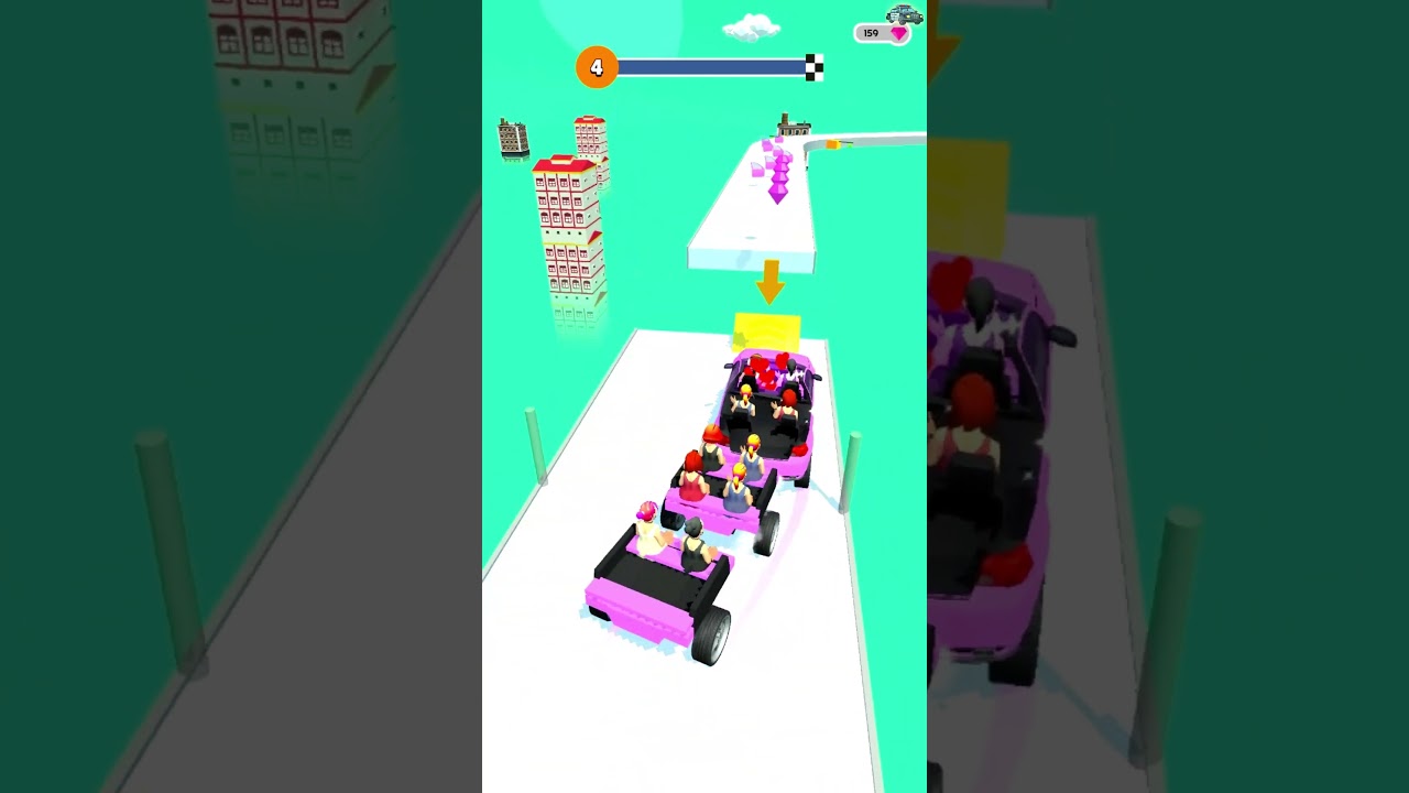 Assemble Run 3D - Crazy Car Driving Game  