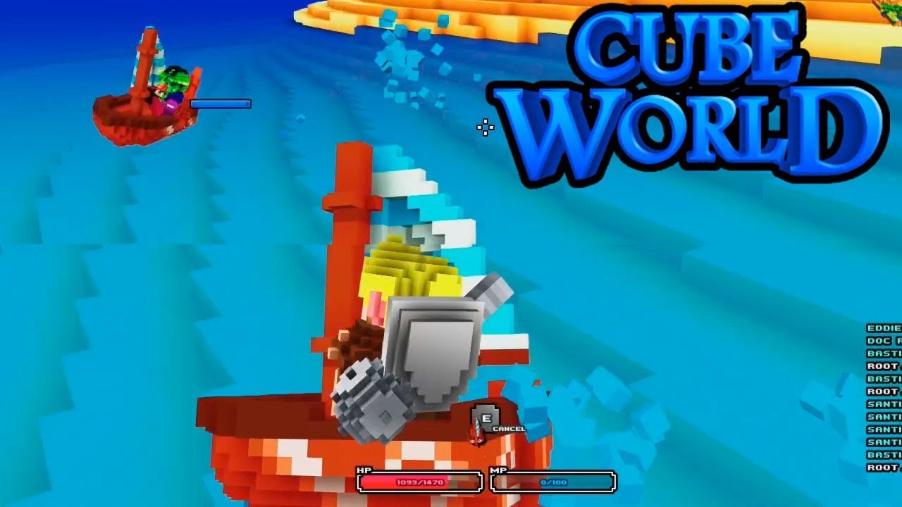 AVENTUREROS CUBICOS SE TIRAN LA MISION! Cube World - GOTH