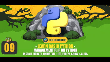 Python : #09 Newbie | Kelola Manajemen Package, Module, Library Dengan PIP di Python