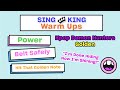 Golden - Kpop Demon Hunters - Vocal Warm Up