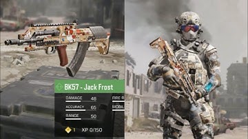 NEW BK57 - Jack Frost GAMEPLAY! (CoD Mobile)