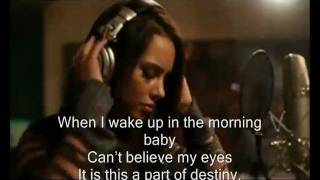 Alicia Keys "Speechless"  feat Eve with Lyrics 2011