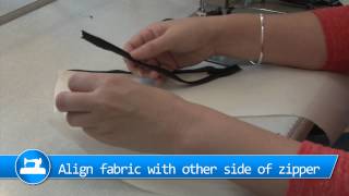 How to make an Invisible Zip - Sewing lab Resources