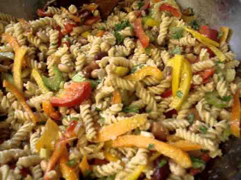 Pasta Salad Recipe: Cheap, easy and good for you! - YouTube