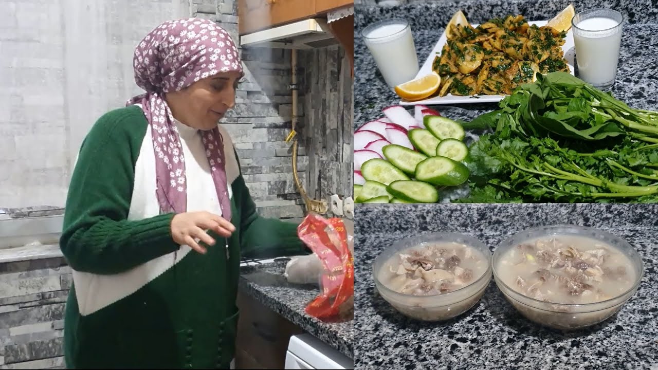 عملت قشة وروخاش عملة بطاطا مع البقدونس