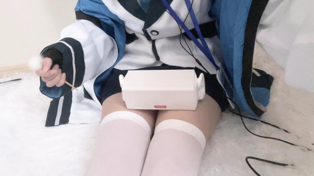 【ASMR】ごりごりお耳掃除！【ブルアカ/コユキ】Whispering/Earpick