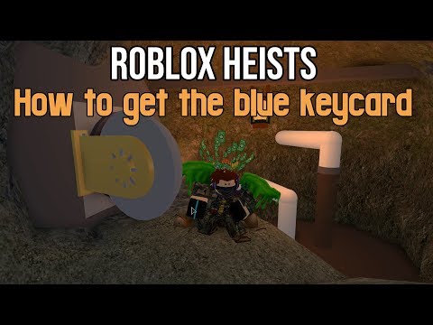 key card spot in heist roblox