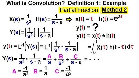 Electrical Engineering: Ch 16: Laplace Transform (46 of 58) What is Convolution? Def. 1: Ex.