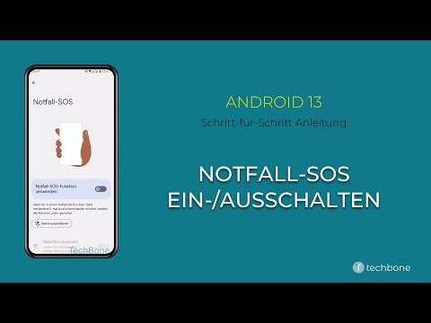Notfall-SOS einschalten oder