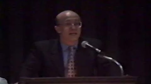 Tony Judt lecture about post-WWII Europe, 1997-11-13