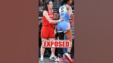 WNBA CAUGHT CHEATING FOR ANGEL REESE STATS 🤯 #caitlinclark #basketball #shorts