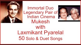 Mukesh With Laxmikant Pyarelal