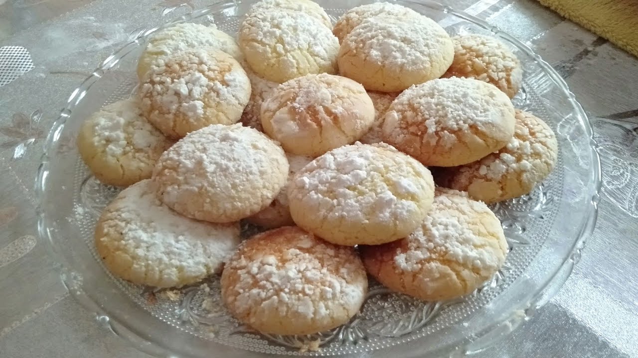 غريبة السميدة بلا كوك  معلكة واقتصادية ولذيذة وبمكونات متوفرة في كل بيت