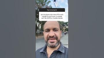 Alguns computadores estão caindo na regra de Port Scan no MikroTik #mikrotik Leonardo Vieira