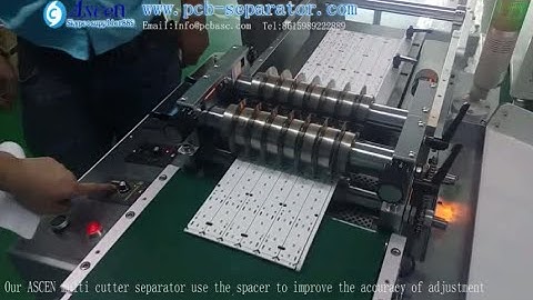 Customize Multi cutter depaneling machine use for FR4&cem/high speed depaneling multiple PCB