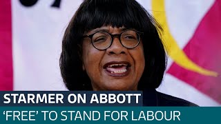 Diane Abbott is 'free to stand' as a Labour candidate, says Starmer | ITV News