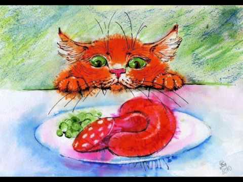 Песня ученый кот наукой очень занят