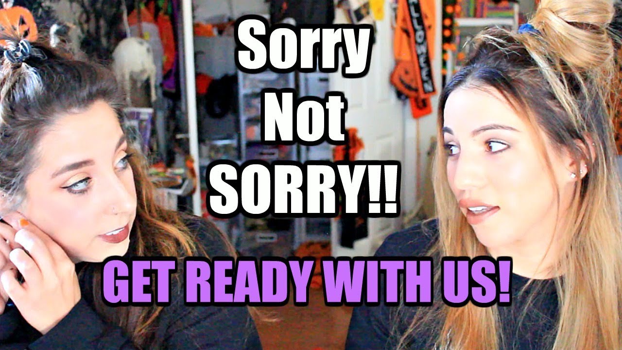 SORRY NOT SORRY! GRWM!! CHIT CHAT