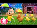 Rain Rain Go Away | Animal Somgs | Newborn Baby Songs & Nursery Rhymes