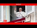 Rezo del Ángelus del Papa Francisco desde la Plaza de San Pedro