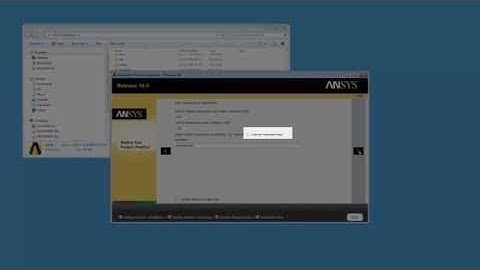 Installing ANSYS 18 on Windows