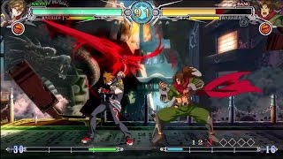 BlazBlue Centralfiction (PC/Steam) - Naoto Gameplay Naoto vs Bang (...