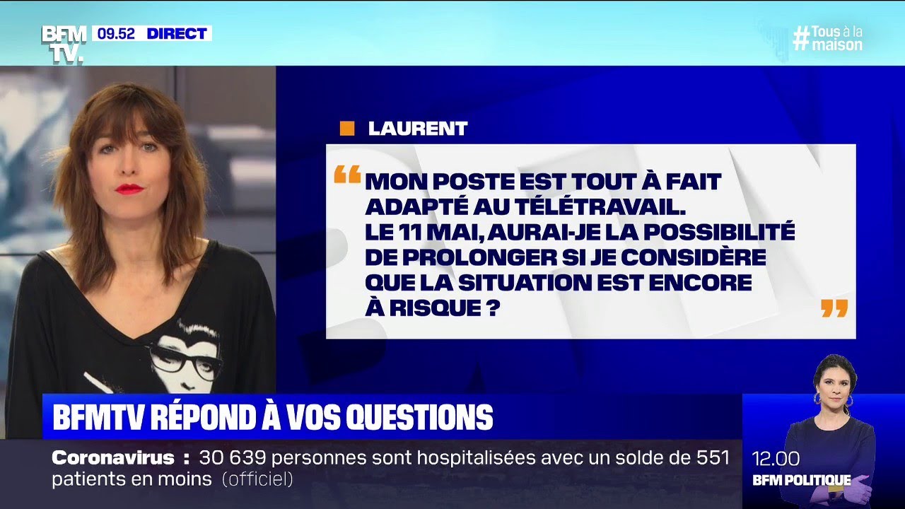 Pourrais-je continuer le télétravail après le 11 mai? BFMTV répond à vos questions - BFMTV