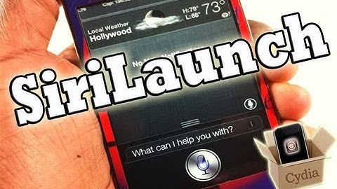 SiriLaunch (Cydia Tweak) - Launch Siri From Notification Center