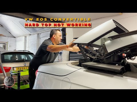 VW Eos Convertible Roof Not Working FIX | fault code 02805 System malfunction