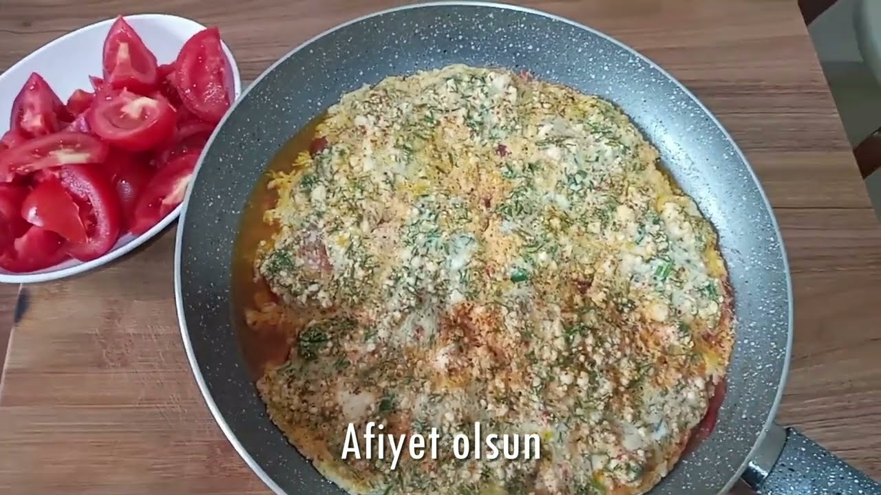YUMURTA İLE YAPILACAK KAHVALTILIK TARİFİ Nefis Yemek Tarifleri