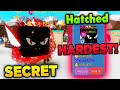 🤩Did I Really Just Hatch THIS SECRET PET?! in Roblox Bubblegum Simulator