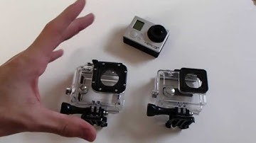 GOPRO 3 vs  3+ case comparison