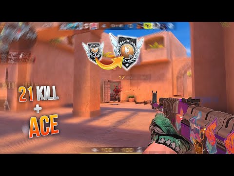 STANDOFF 2 | Competitive Match Gameplay - Road to Elite ( ACE + 21 Kill ) 🥳💫🔥 | IPAD PRO 2020