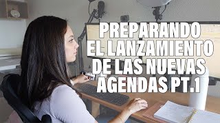 Preparando el lanzamiento de agendas escolares pt1 | Julieta Jareda