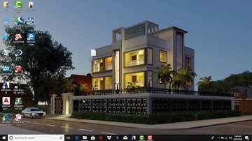 Complete Archicad+Sketchup+Lumion G+2 residential house