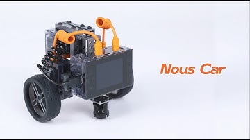 2 Nous Car A form designed for visual line tracking MatataStudio Nous AI Set Construction series